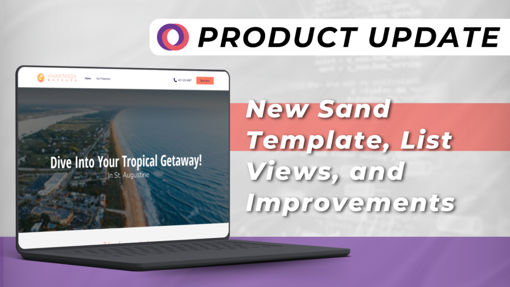 product update - sand