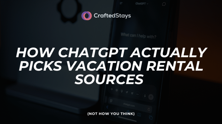 How ChatGPT Actually Picks Vacation Rental Sources (Not How You Think)