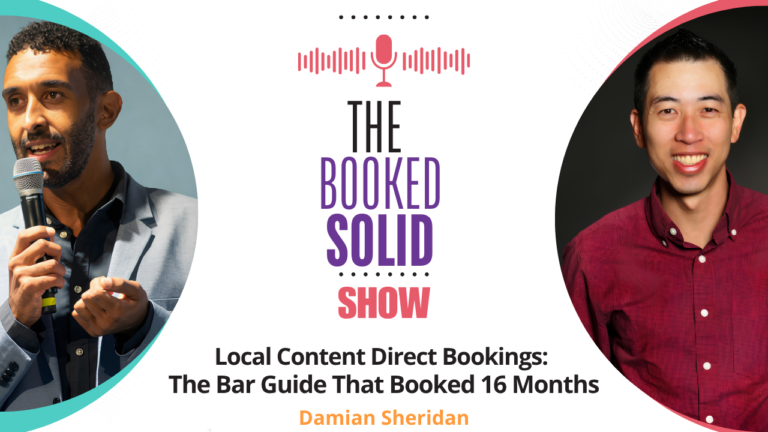 Local Content Direct Bookings: The Bar Guide That Booked 16 Months with Damian Sheridan