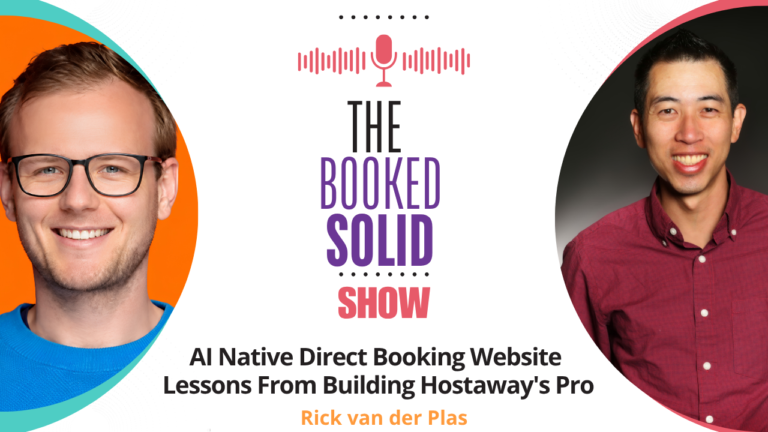 AI Native Direct Booking Website Lessons From Building Hostaway’s Pro with Rick van der Plas